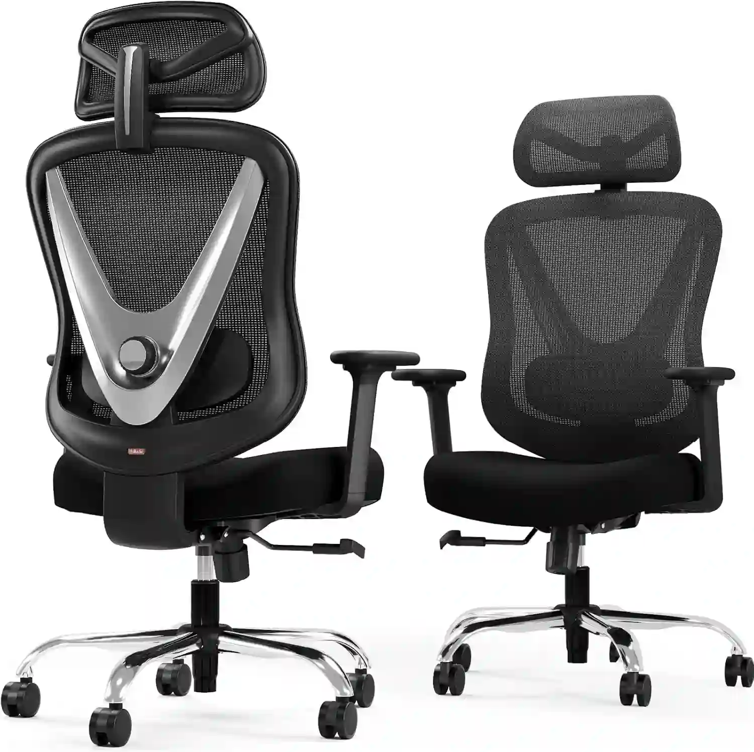 Silla de Oficina Ergonómica HOLLUDLE Vchair-BK