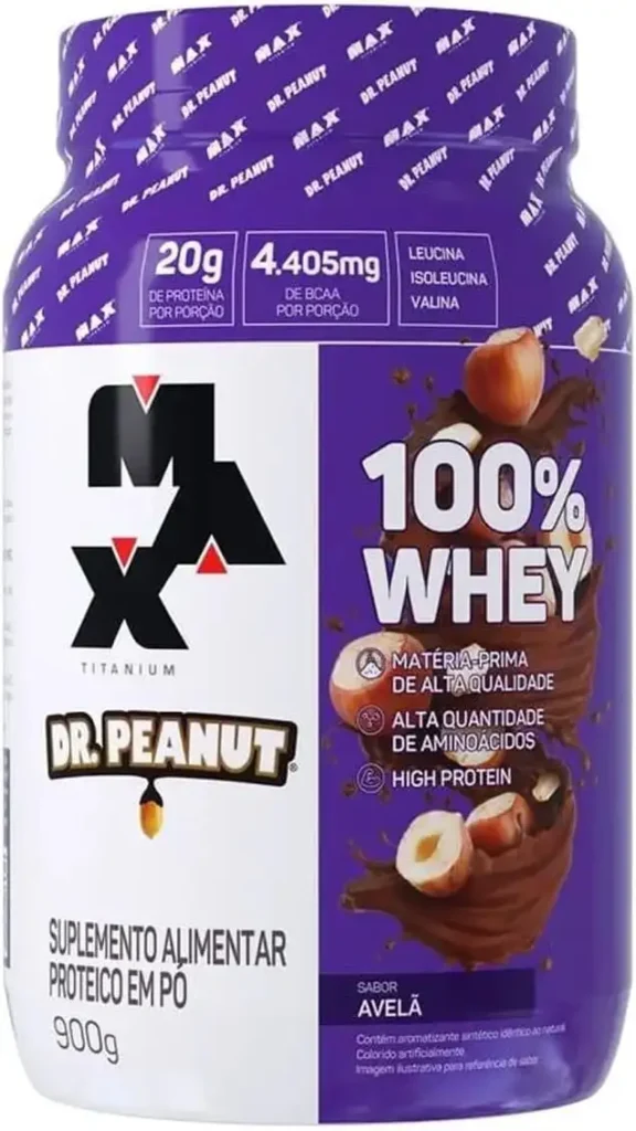 100% Whey Max Titanium x Dr. Peanut