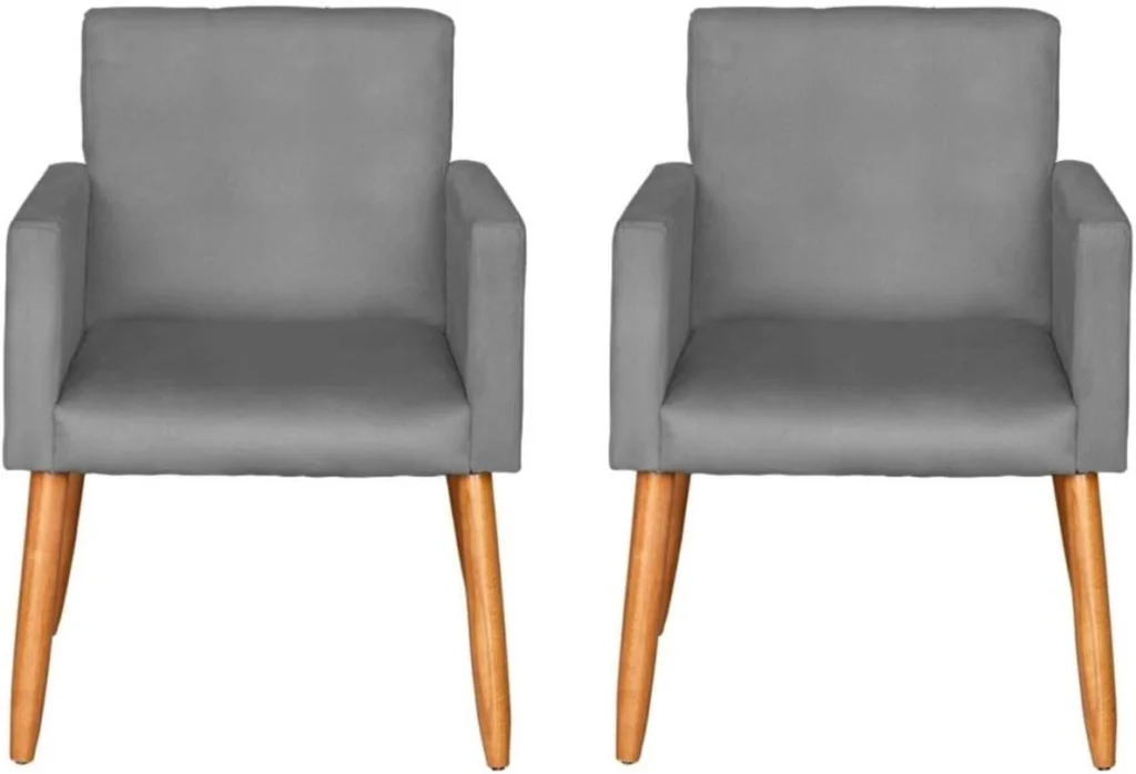 Moblan Decor - Kit 2 poltronas cadeira decorativa