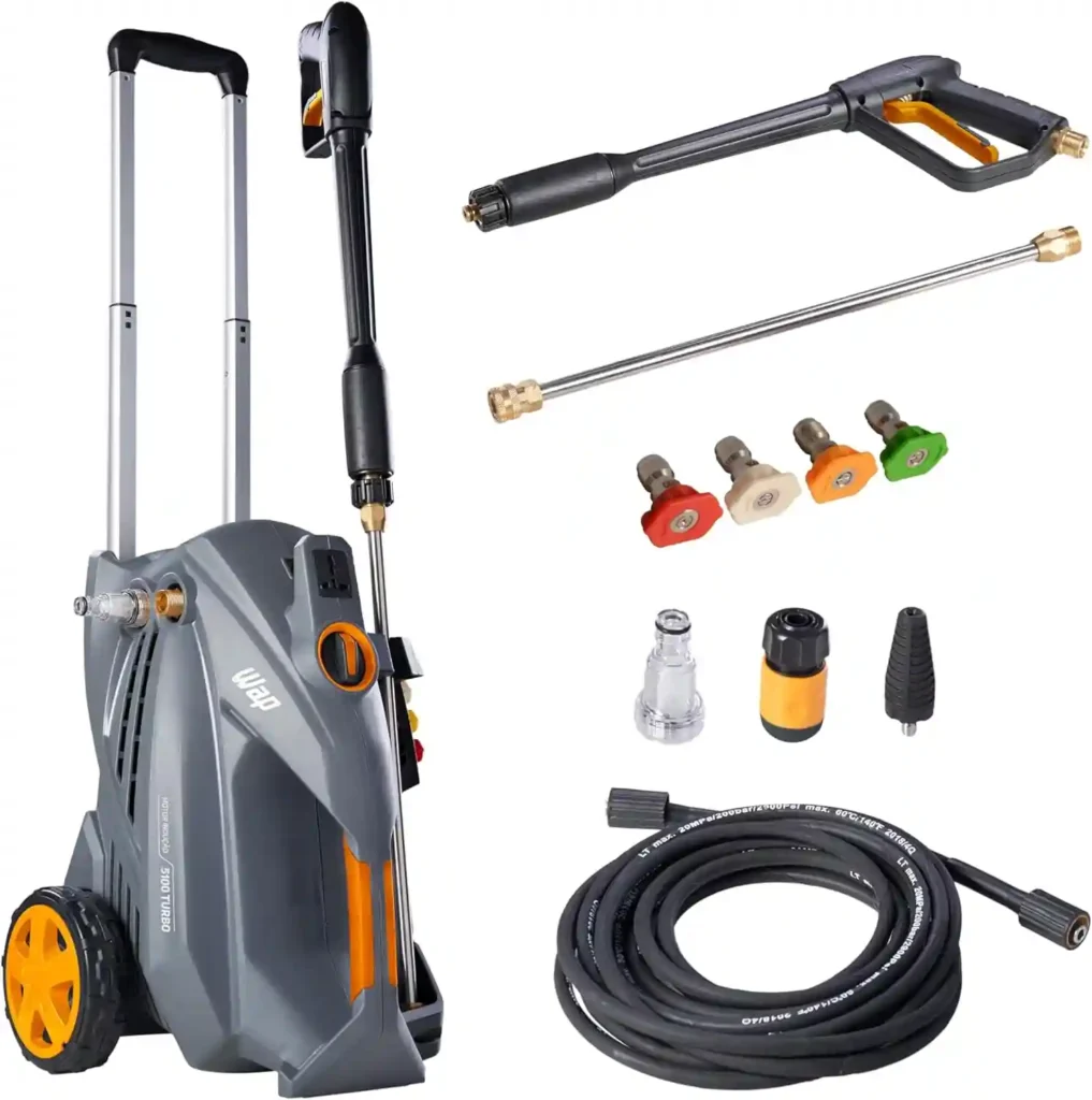 wap lavadora de alta pressao profissional 5100 turbo